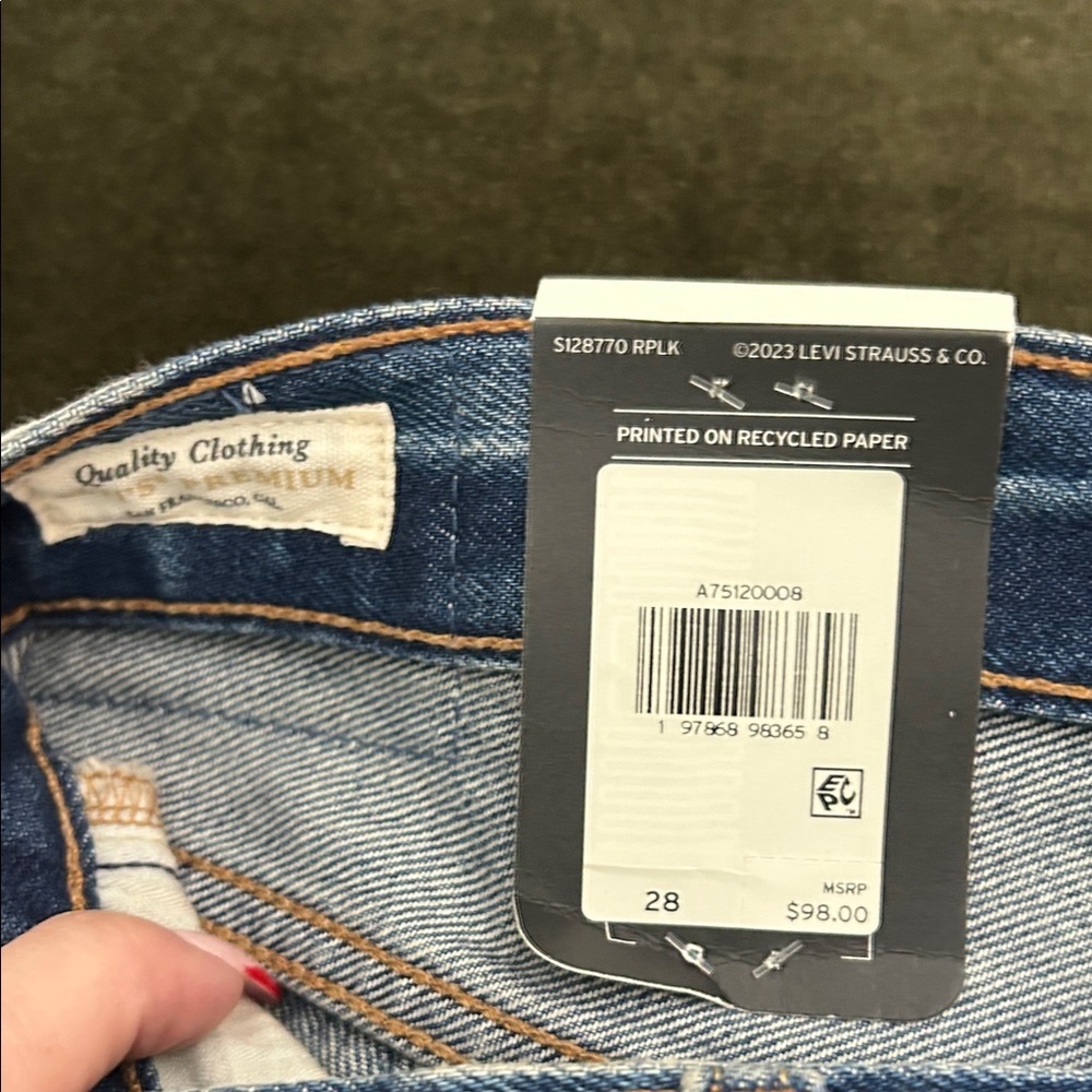 Levi's maxi pencil skirt - Picture 5 of 10
